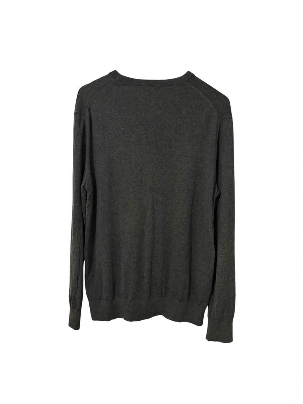 Banana Republic Luxery Blend Silk Cotton Cashmere V-Neck Sweater Men’s XL Green